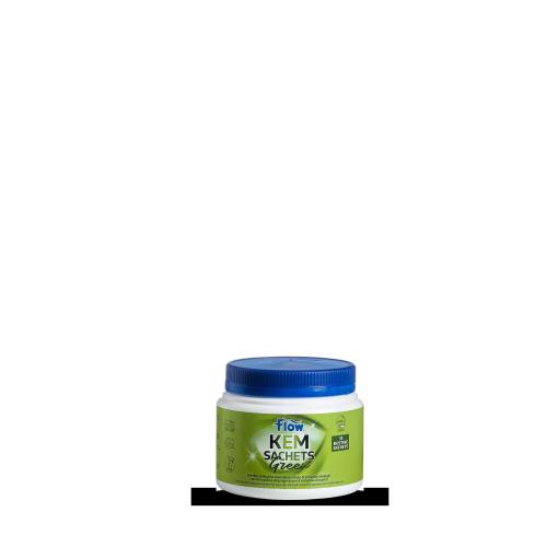 DISGREGANTE PER WC FLOW KEM SACHETS GREEN 15 BUST.
