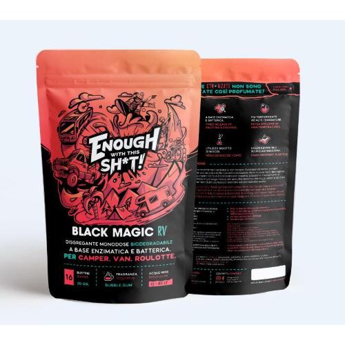 DISGREGANTE BIODEGRADABILE EWTS BLACK MAGIC RV 16PZ