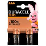 BATTERIA MINI STILO AAA 1.5V DURACELL100 4PZ