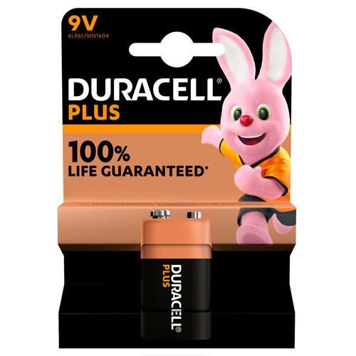 BATTERIA 9V DURACELL100 1PZ