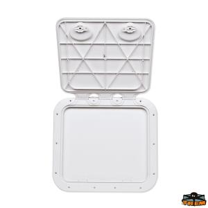 SPORTELLO STAGNO BIANCO 460X515MM