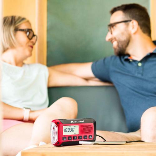 RADIO DI EMERGENZA ER250 CON BLUE TOOTH E TORCIA