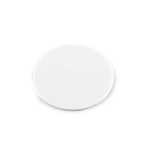 COPRIFORO ADESIVI PLASTICA BIANCA 13MM CONFEZIONE 20PZ