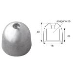 ANODO PER ASSI E ELICHE SIDE POWER 201180 Ø 46MM