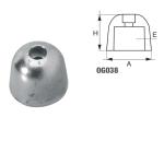 ANODO PER ASSI E ELICHE SLEIPNER 101180 Ø 42MM