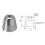 ANODO PER ASSI E ELICHE VETUS F-BC-9 BP195 Ø 54MM