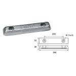 ANODO PER CARENE E SPECCHI DI POPPA FX-3 290X55X30MM