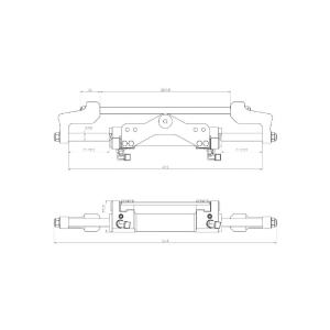TIMONERIA IDRAULICA COMPLETA FRONTALE FINO A 350HP SEAFIRST