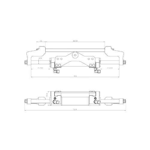 TIMONERIA IDRAULICA COMPLETA FRONTALE FINO A 350HP SEAFIRST WHORK HORSE ALTE PRESTAZIONI