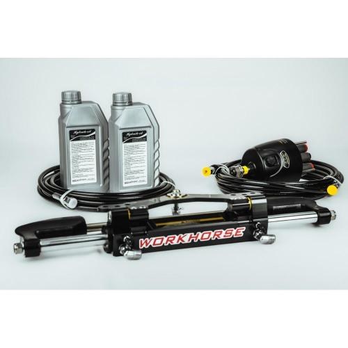 TIMONERIA IDRAULICA COMPLETA FRONTALE FINO A 350HP SEAFIRST WHORK HORSE ALTE PRESTAZIONI