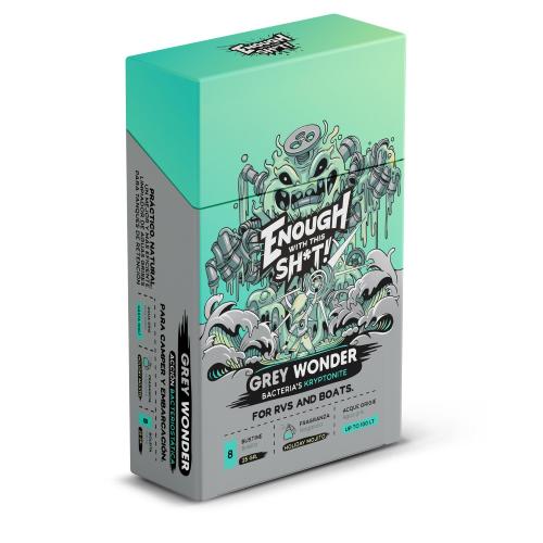 SGRASSANTE ACQUE GRIGIE GREY WONDER CONF. 8PZ