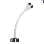 FARETTO 12V FLESSIBILE 12V 2W 200MM CON PRESA USB BIANCO