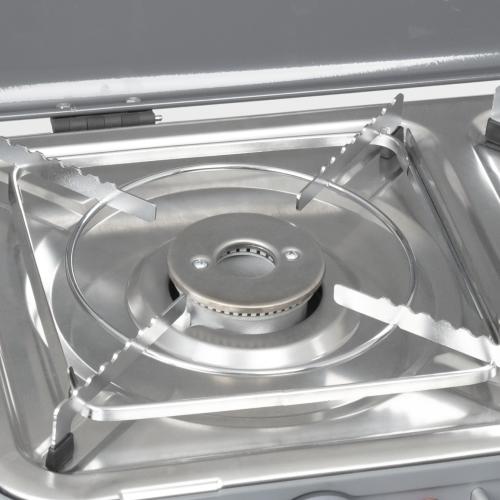 FORNELLO DA CAMPEGGIO DEVIL KOOKMASTER GP CON PIASTRE 30MBAR 0708063N