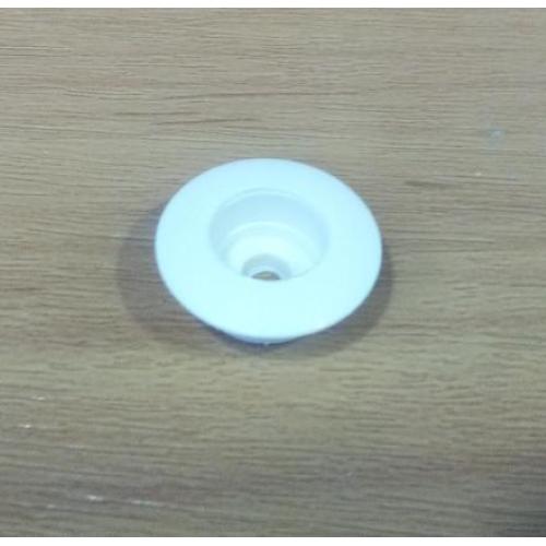 TAPPO COPRIVITI + GHIERA DIAM. 15MM RAL9016