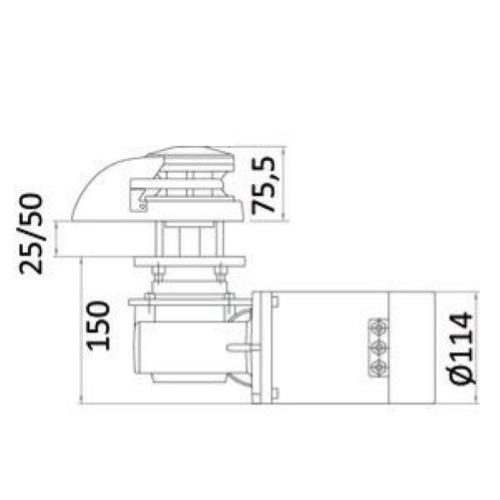 VERRICELLO SMART 700W 12V C6 S/CAMPANA