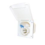 PRESA DI CORRENTE MASCHIO FISSA 230V FORO DIAMETRO 100MM SERIE NEW MODEL LINE C/COPERCHIO