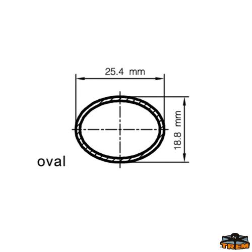 MANIGLIA TIENTIBENE INOX CON PRIGIONIERI Ø25X630MM