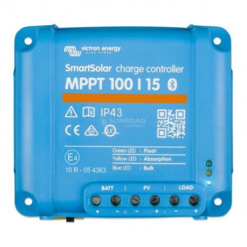 REGOLATORE PER PANNELLO SOLARE MPPT 15A SMARTSOLAR MPPT 100/15