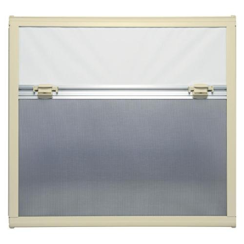 OSCURANTE ZANZARIERA A CASSETTA AVORIO ITALIA PER FINESTRA FORO 1000MM