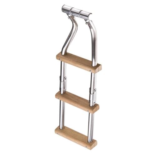 SCALETTA PIEGHEVOLE PER PLANCETTE FILICUDI MINI 3 GRADINI LEGNO