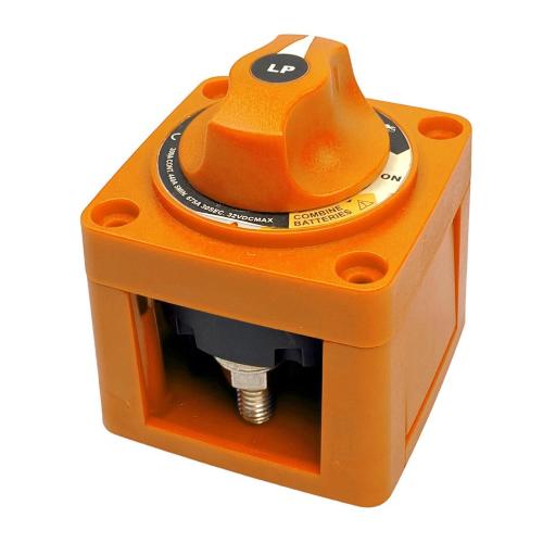 STACCA BATTERIA 3 POSIZIONI CON MANOPOLA FISSA MINI FUNZIONE COMBINE