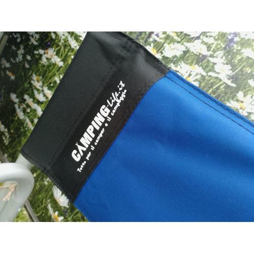 SEDIA REGISTA ALU ONE SHOT CAMPING-LIFE EDITION BLU/NERO BY BRUNNER