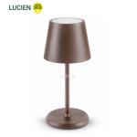 LAMPADA DA TAVOLO LED LUCIEN MARRONE 0720048N.C02