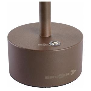 LAMPADA DA TAVOLO LED FARO MARRONE 0720049N.C02