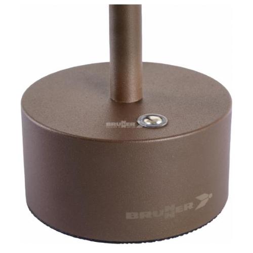 LAMPADA DA TAVOLO LED FARO MARRONE 0720049N.C02