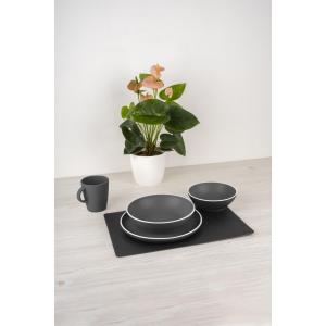 SET DI STOVIGLIE MAGNETICHE SILWY DOLOMIT 11PZ GRIGIO 0842050N.C00