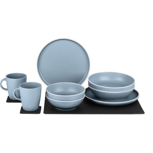 SET DI STOVIGLIE MAGNETICHE SILWY DOLOMIT 11PZ BLU 0842050N.C28