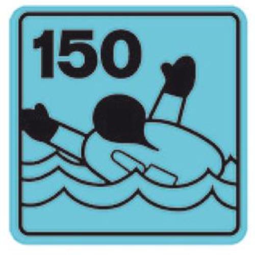 GIUBBOTTO SALVAGENTE AUTO GONFIABILE 1MAD 150 N (EN ISO 12402-3)