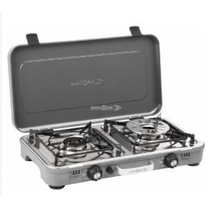 FORNELLO DA CAMPEGGIO DEVIL KOOKMASTER STANDALONE CON PIASTRE 30MBRA 0708065N