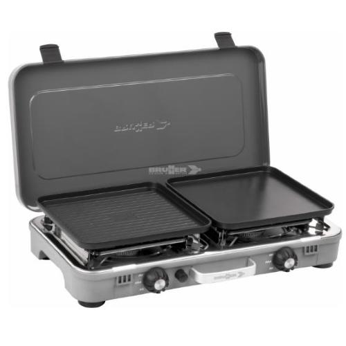 FORNELLO DA CAMPEGGIO DEVIL KOOKMASTER STANDALONE CON PIASTRE 30MBRA 0708065N