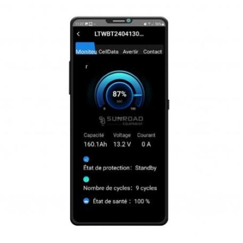 BATTERIA LITIO LiFePo4 PER SERVIZI 150A KL5 CON BMS INTEGRATO E CONNESSIONE BLUETOOTH