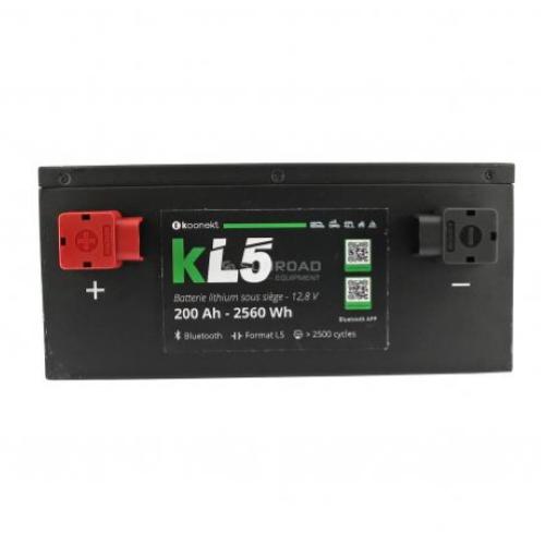 BATTERIA LITIO LiFePo4 PER SERVIZI 200A KOONECT CON BMS INTEGRATO