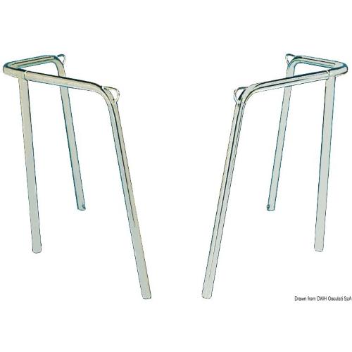 PULPITO DI POPPA INOX FINO A 9 METRI 