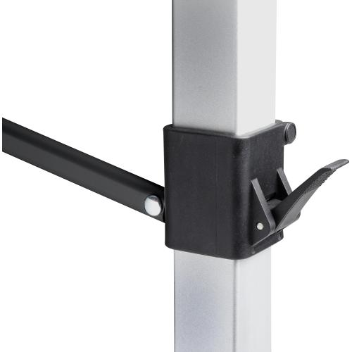 TAVOLO ALLUMINIO PIEGHEVOLE TITANIUM QUADRA COMPACK 4 0406056N