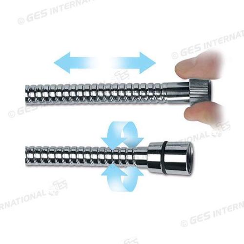 FLESSIBILE PER DOCCETTA ESTENSIBILE 1.5/2MT OTTONE 1/2" - 3/8" F