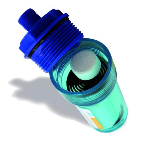 PASTIGLIA AT-CLOR 8000 PER FILTRO A SEDIMENTI PER ACQUA POTABILE COMPACT
