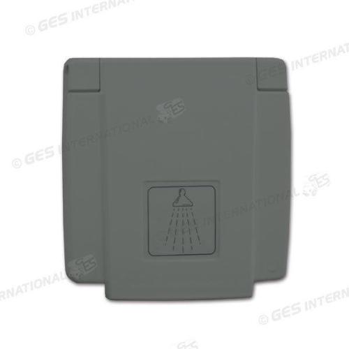 PRESA ESTERNA ACQUA CON MISCELATORE TUBO 150MM ATT. JHON GUEST 12MM GRIGIA