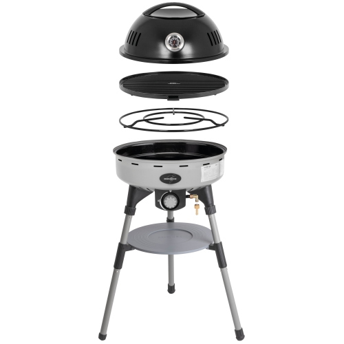 FORNELLO DA CAMPEGGIO DEVIL BBQRUISER HT ROUNDGRID 0708084N