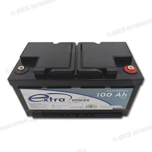 BATTERIA AGM 100A EXTRA POWER 