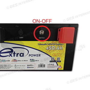 AUXILIARY BATTERY AGM 80AH POWERLINE2