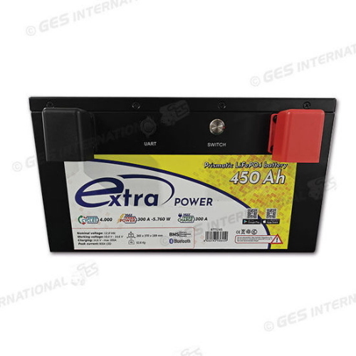 AUXILIARY BATTERY AGM 80AH POWERLINE2