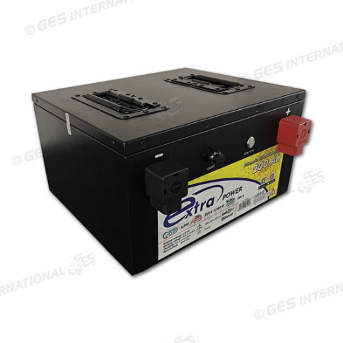 BATTERIA LITIO LiFePo4 PER SERVIZI 200A EXTRA CON BMS INTEGRATO E CONNESSIONE BLUETOOTH
