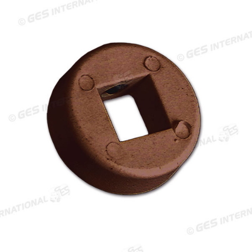 ROSETTA PER QUADRO 7MM MARRONE